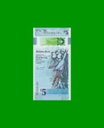 BILLETE DE IRLANDA DEL NORTE 5 LIBRAS, POLYMERO, PICK NEW AÑO 2018 ESTADO SIN CIRCULAR.-