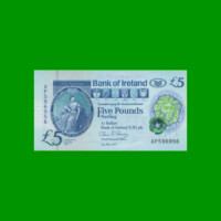 BILLETE DE IRLANDA DEL NORTE 5 LIBRAS, POLYMERO, PICK NEW AÑO 2017 ESTADO SIN CIRCULAR.-