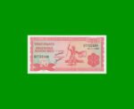 BILLETE DE BURUNDI 20 FRANCOS, PICK 27d, AÑO 2007 ESTADO SIN CIRCULAR.-