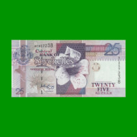 BILLETE DE SEYCHELLES 25 RUPIAS, PICK 37 AÑO 1998 ESTADO SIN CIRCULAR.-