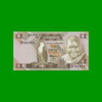 BILLETE DE ZAMBIA 2 KWACHA, PICK 24c, AÑO 1980/1988, ESTADO SIN CIRCULAR.-