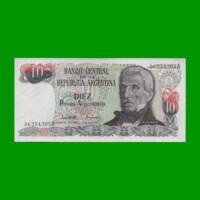 PESOS ARGENTINOS $10,00, BOT 2611, AÑO 1983, ESTADO EXCELENTE+ .-