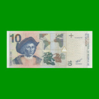 BILLETE DE EL SALVADOR 10 COLONES, PICK 148, AÑO 1998 ESTADO SIN CIRCULAR.-