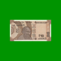BILLETE DE INDIA 10 RUPIAS, PICK 109, ESTADO SIN CIRCULAR.-