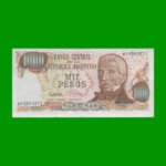 PESOS LEY 18.188 $1.000,00, BOT 2462, AÑO 1982, ESTADO EXCELENTE.-