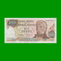 PESOS LEY 18.188 $1.000,00, BOT 2462, AÑO 1982, ESTADO EXCELENTE+ .-