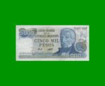 PESOS LEY 18.188 $5.000,00, BOT 2465b, AÑO 1978, ESTADO EXCELENTE.-
