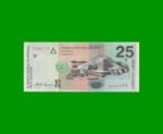 BILLETE DE EL SALVADOR 25 COLONES, PICK 149b, AÑO 1998 ESTADO EXCELENTE.- - Imagen 2