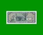 BILLETE DE PERU 50 SOLES, PICK 101c, AÑO 1974, ESTADO EXCELENTE+.- - Imagen 2