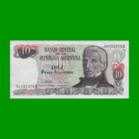 PESOS ARGENTINOS $10,00, BOT 2611, AÑO 1983, ESTADO SIN CIRCULAR .-