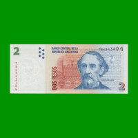 PESOS CONVERTIBLES 2do DISEÑO $ 2,00, BOT 3225, AÑO 2007, ESTADO SIN CIRCULAR.-