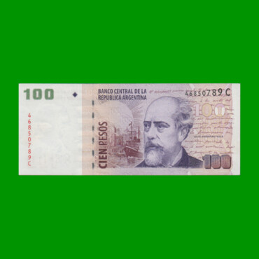 PESOS CONVERTIBLES 2do DISEÑO $100,00, BOT 3714, AÑO 2004, ESTADO EXCELENTE.-
