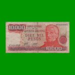 PESOS LEY 18.188 $10.000,00, BOT 2478, AÑO 1976, ESTADO BUENO.-