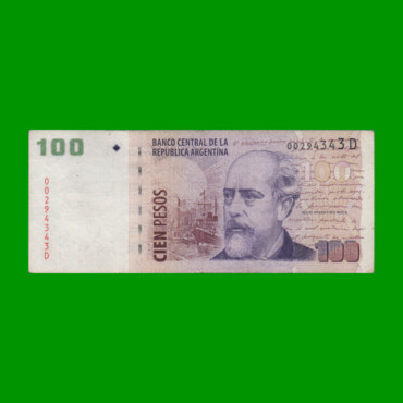 PESOS CONVERTIBLES 2do DISEÑO $100,00, BOT 3715, AÑO 2003, ESTADO BUENO+.-