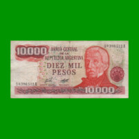 PESOS LEY 18.188 $10.000,00, BOT 2479, AÑO 1977, ESTADO BUENO.-