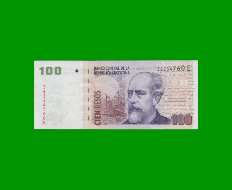 PESOS CONVERTIBLES 2do DISEÑO $100,00, BOT 3719a, AÑO 2005, ESTADO EXCELENTE+.-