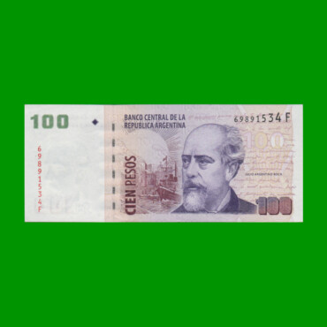 PESOS CONVERTIBLES 2do DISEÑO $100,00, BOT 3721, AÑO 2006, ESTADO EXCELENTE.-