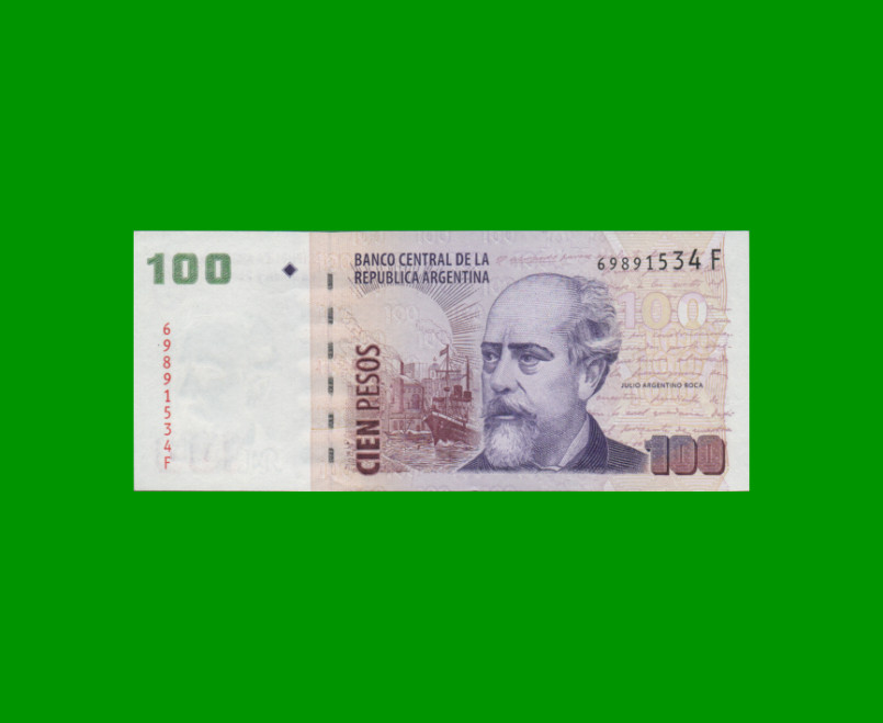 PESOS CONVERTIBLES 2do DISEÑO $100,00, BOT 3721, AÑO 2006, ESTADO EXCELENTE.-