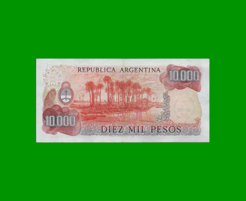 PESOS LEY 18.188 $10.000,00, BOT 2488, AÑO 1979, ESTADO EXCELENTE.- - Imagen 2