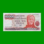 PESOS LEY 18.188 $10.000,00, BOT 2488, AÑO 1979, ESTADO EXCELENTE.-