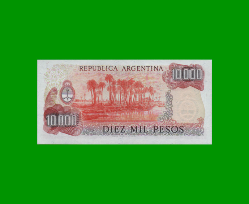 PESOS LEY 18.188 $10.000,00, BOT 2491, AÑO 1979, ESTADO SIN CIRCULAR.- - Imagen 2