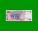 PESOS CONVERTIBLES 2do DISEÑO $100,00, BOT 3726, AÑO 2008, ESTADO MUY BUENO+.- - Imagen 2