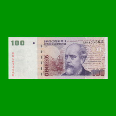 PESOS CONVERTIBLES 2do DISEÑO $100,00, BOT 3731, AÑO 2009, ESTADO EXCELENTE+.-