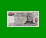 PESOS ARGENTINOS $10,00, BOT 2614, AÑO 1984, ESTADO EXCELENTE+ .-
