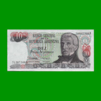 PESOS ARGENTINOS $10,00, BOT 2614a, AÑO 1984, ESTADO EXCELENTE.-
