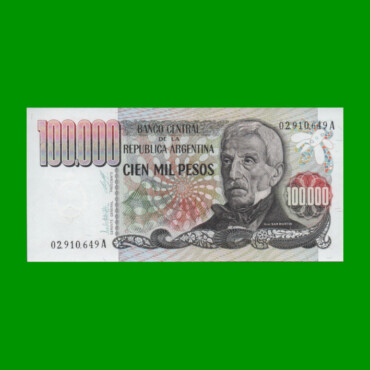 PESOS LEY 18.188 $100.000,00, BOT 2502, AÑO 1979, ESTADO SIN CIRCULAR .-