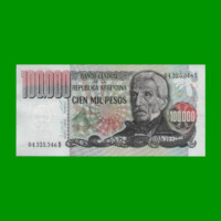 PESOS LEY 18.188 $100.000,00, BOT 2504, AÑO 1980, ESTADO EXCELENTE+ .-