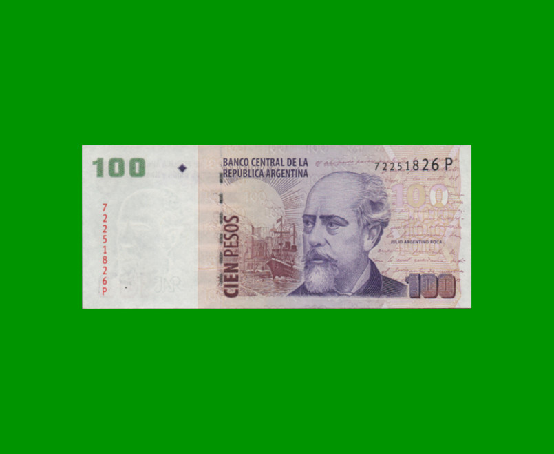 PESOS CONVERTIBLES 2do DISEÑO $100,00, BOT 3741, AÑO 2011, ESTADO EXCELENTE+.-