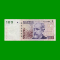 PESOS CONVERTIBLES 2do DISEÑO $100,00, BOT 3742, AÑO 2012, ESTADO MUY BUENO- .-
