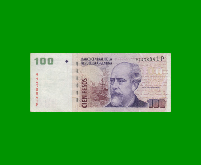 PESOS CONVERTIBLES 2do DISEÑO $100,00, BOT 3742, AÑO 2012, ESTADO MUY BUENO- .-