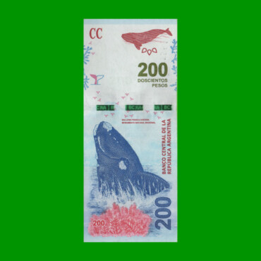 REPOSICION BILLETE PESOS 3ER DISEÑO $200,00, BOT 5608a, ESTADO EXCELENTE.-