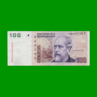 PESOS CONVERTIBLES 2do DISEÑO $100,00, BOT 3742, AÑO 2012, ESTADO MUY BUENO.-