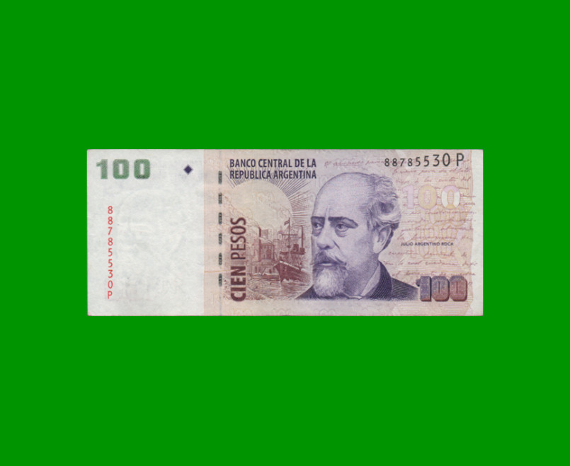 PESOS CONVERTIBLES 2do DISEÑO $100,00, BOT 3742, AÑO 2012, ESTADO MUY BUENO.-