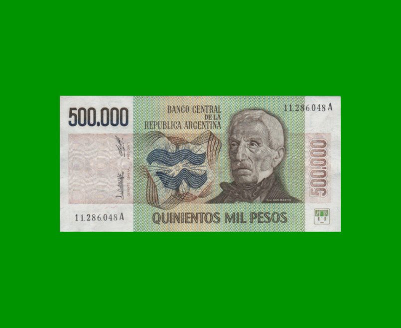 PESOS LEY 18.188 $500.000,00, BOT 2507, AÑO 1980, ESTADO EXCELENTE .-