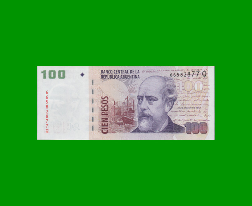 PESOS CONVERTIBLES 2do DISEÑO $100,00, BOT 3744a, AÑO 2012, ESTADO EXCELENTE.-