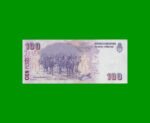 PESOS CONVERTIBLES 2do DISEÑO $100,00, BOT 3746, AÑO 2010, ESTADO EXCELENTE.- - Imagen 2