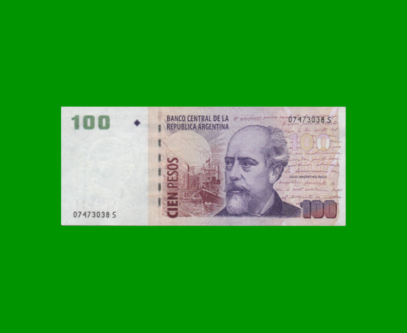 PESOS CONVERTIBLES 2do DISEÑO $100,00, BOT 3746, AÑO 2010, ESTADO EXCELENTE.-