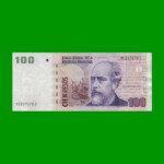 PESOS CONVERTIBLES 2do DISEÑO $100,00, BOT 3747, AÑO 2011, ESTADO MUY BUENO+.-