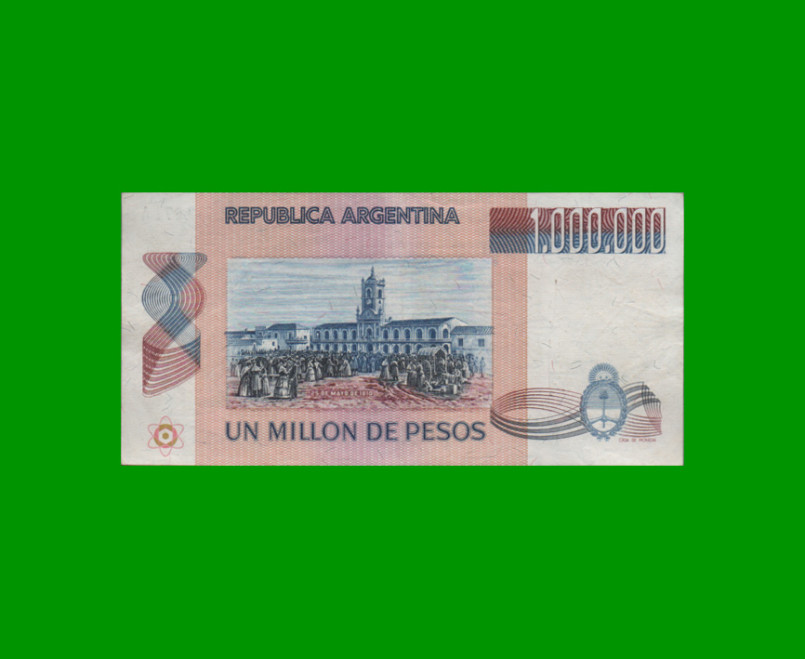 PESOS LEY 18.188 $1.000.000,00, BOT 2514, AÑO 1982, ESTADO EXCELENTE- .- - Imagen 2