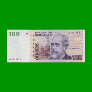 PESOS CONVERTIBLES 2do DISEÑO $100,00, BOT 3748, AÑO 2011, ESTADO EXCELENTE- .-