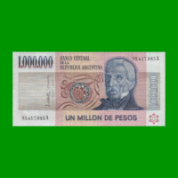 PESOS LEY 18.188 $1.000.000,00, BOT 2517, AÑO 1982, ESTADO SIN CIRCULAR .-
