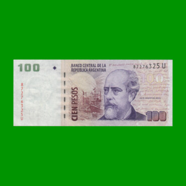 PESOS CONVERTIBLES 2do DISEÑO $100,00, BOT 3749, AÑO 2012, ESTADO EXCELENTE.-
