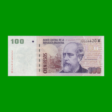 PESOS CONVERTIBLES 2do DISEÑO $100,00, BOT 3753, AÑO 2012, ESTADO SIN CIRCULAR.-