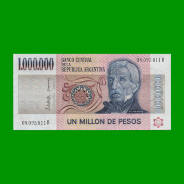 PESOS LEY 18.188 $1.000.000,00, BOT 2519, AÑO 1983, ESTADO SIN CIRCULAR- .-