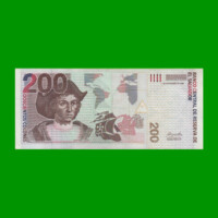 BILLETE DE EL SALVADOR 200 COLONES, PICK 158, AÑO 1999 ESTADO EXCELENTE.-