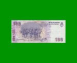 PESOS CONVERTIBLES 2do DISEÑO $100,00, BOT 3760a, AÑO 2013, ESTADO EXCELENTE+.- - Imagen 2